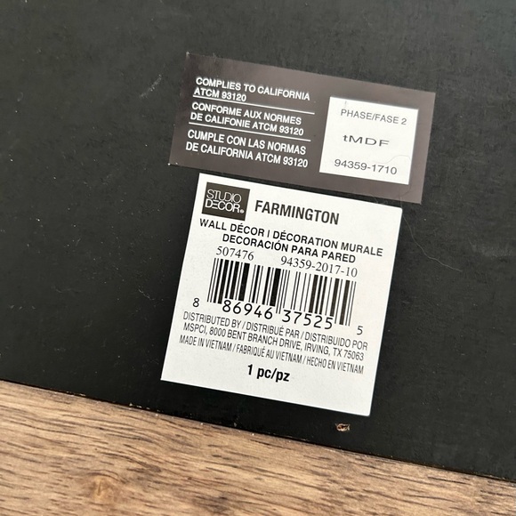 Studio Decor Rustic Wall Decor - Picture 6 of 7